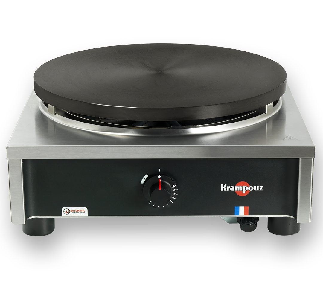 Crêpière gaz carrée Confort - régulation thermostatique