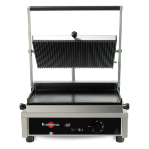 Contact grill Panini medium plaques striée-lisse - GECID4BO