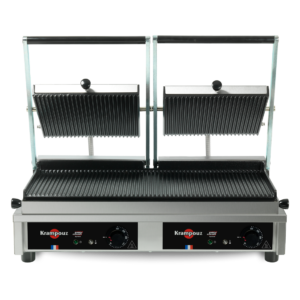 Contact grill Panini large plaques striées - GECID5AO