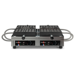 Gaufrier 3x5 Bruxelles 180° double - WECAABAO