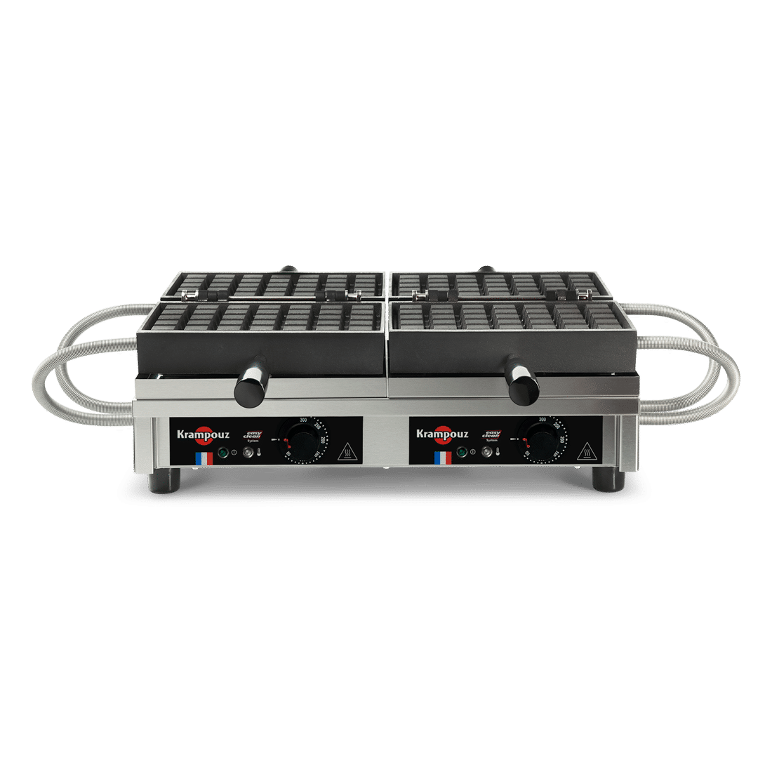 Gaufrier professionnel électrique 5x7 Bruxelles 180° double Krampouz