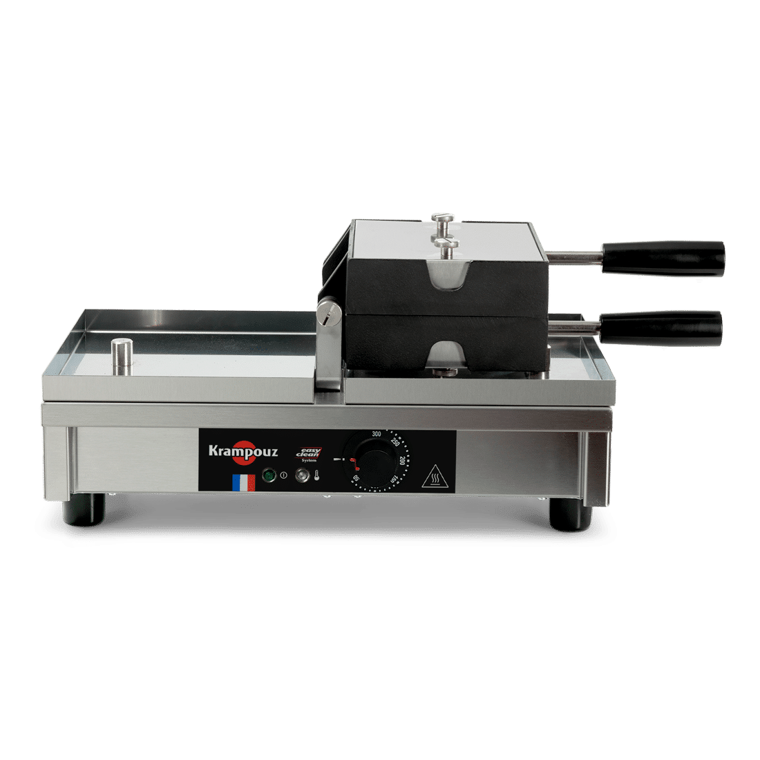 Gaufrier professionnel électrique 4x5 Liège 180° simple G/D Krampouz