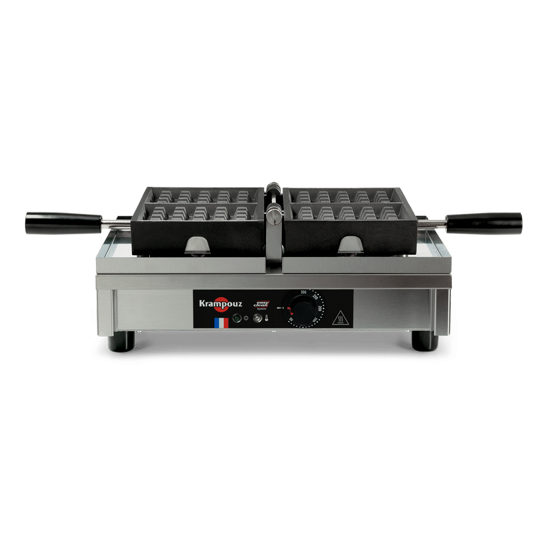 Gaufrier professionnel électrique 4x5 Liège 180° simple G/D Krampouz