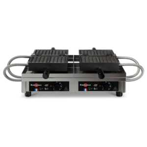 Gaufrier 4x7 Bruxelles 180° double - WECAKBAO