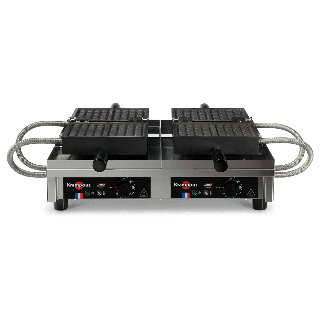 Gaufrier professionnel électrique 4x7 Bruxelles 180° double Krampouz