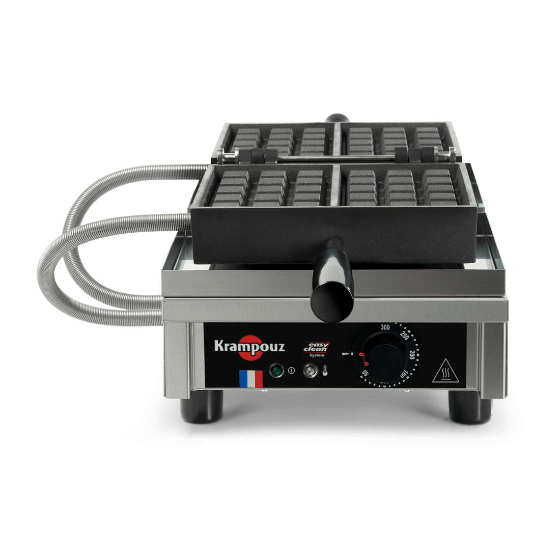 Gaufrier professionnel électrique 3x5 Bruxelles 180° simple A/A Krampouz