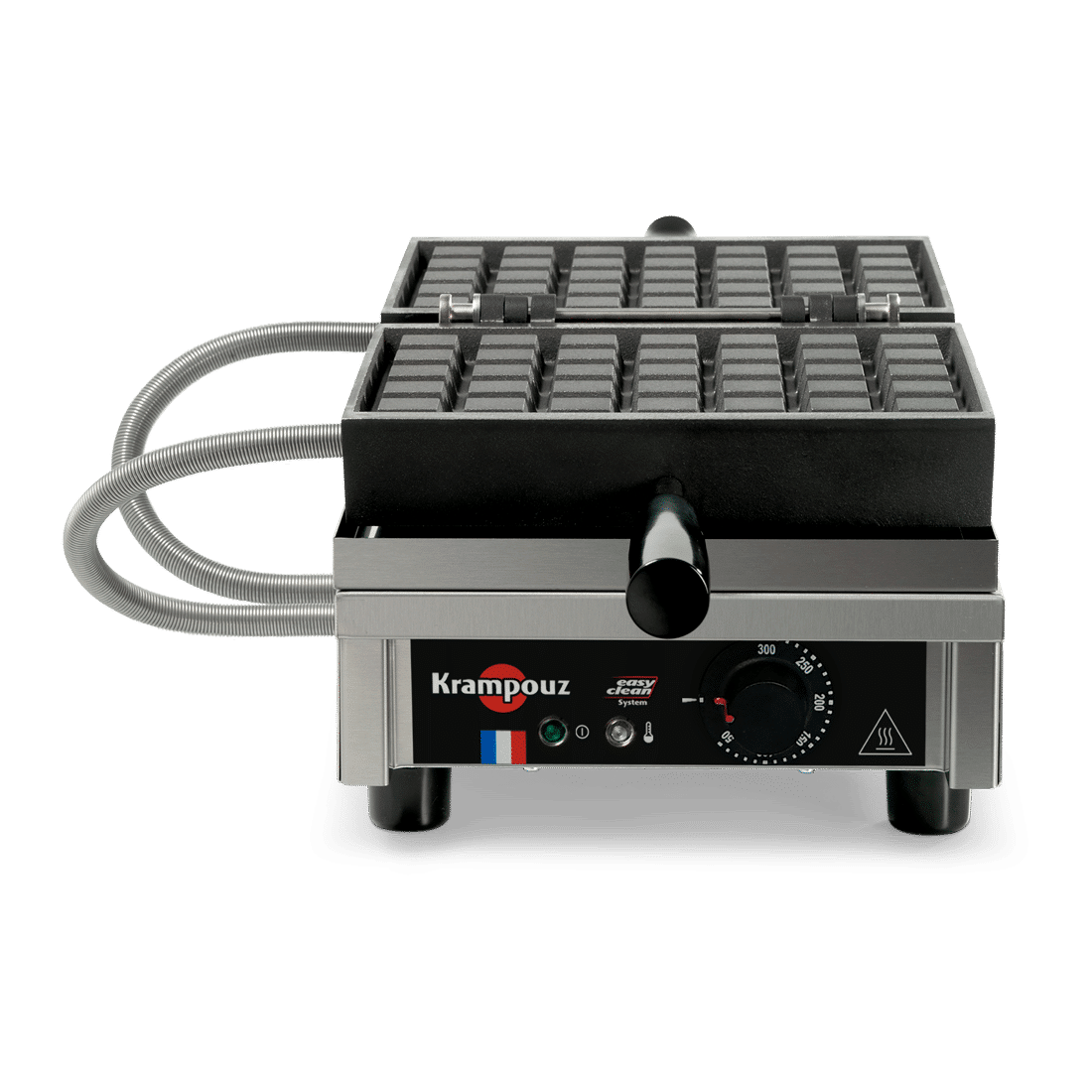 Gaufrier professionnel électrique 5x7 Bruxelles 180° simple A/A Krampouz