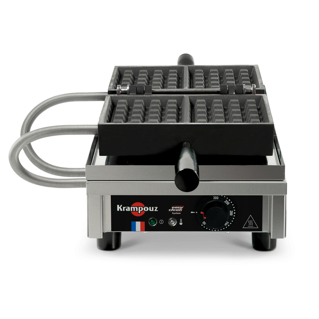 Gaufrier professionnel électrique 4x5 Liège 180° simple A/A Krampouz