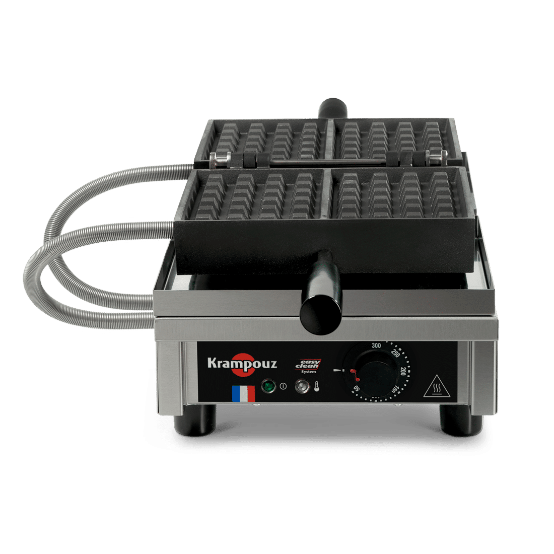 Gaufrier professionnel électrique 4x6 Liège Paty 180° simple A/A Krampouz