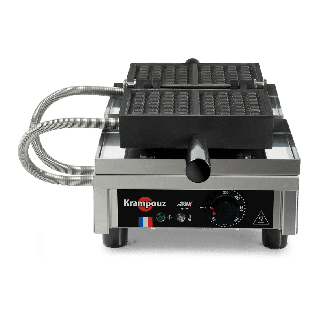 Gaufrier professionnel électrique 4x7 Bruxelles 180° simple A/A Krampouz