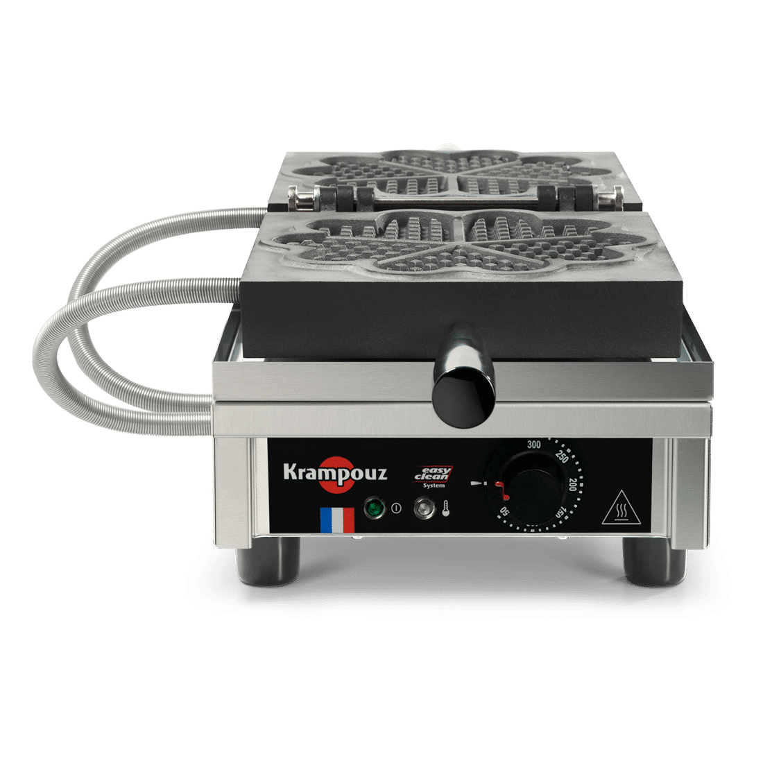 Gaufrier professionnel électrique Coeur 180° simple A/A Krampouz