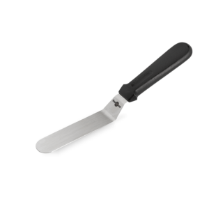 Mini spatule coudée en inox